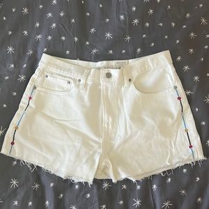 Embroidered shorts